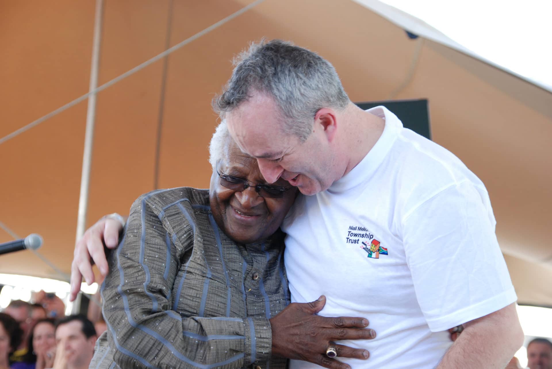 Niall Mellon Township Irish Building Blitz 2008 Mandela Mellon Educate